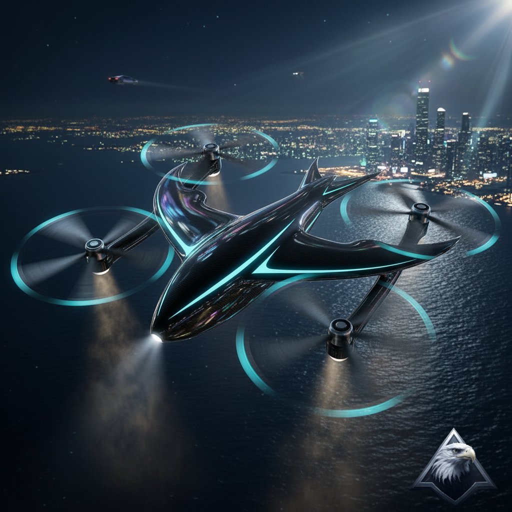 The Swift hydrogen-electric ducted tilt-rotor